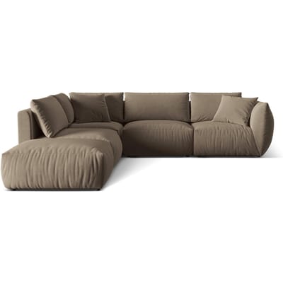 Hoekbank Christ 4-zits rechts velvet | Micadoni