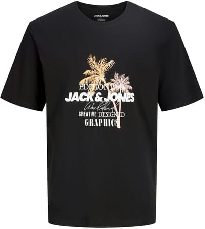 JACK&JONES - JJGRADIENT PRINT TEE SS CREW NECK JNR - Jongens - T-shirts