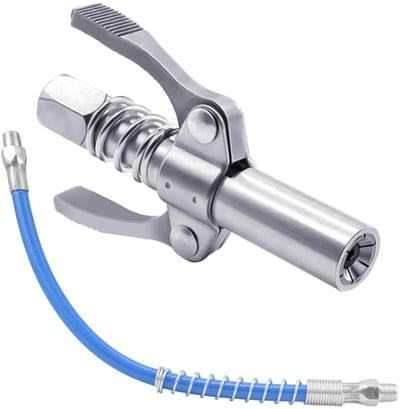 EXCITAT Vetspuitmondstuk - Vetspuit - Dubbele handgreep G-type aansluiting - Geschikt voor vetspuiten met 30 cm slang - Vetspuitaansluiting met griptang
