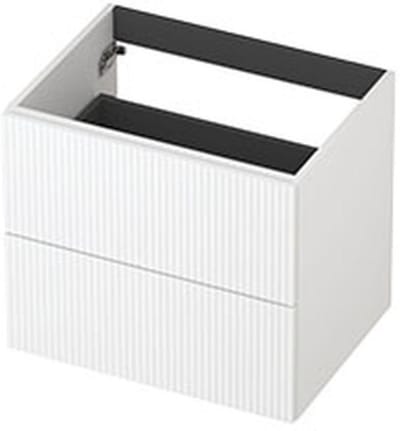 INK - Onderkast 2L Gelakt Gefreesd Tbv Greep - 600x450x520 Mm - Mat Wit
