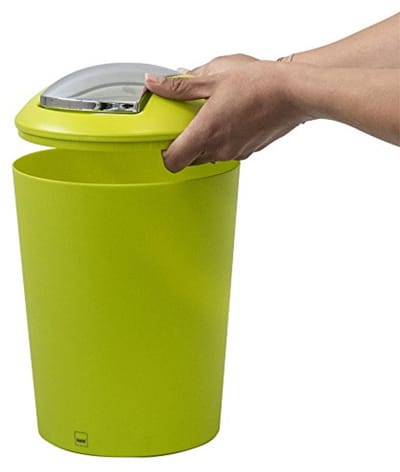 Afvalemmer Swing 5 liter - Kunststof en Groen