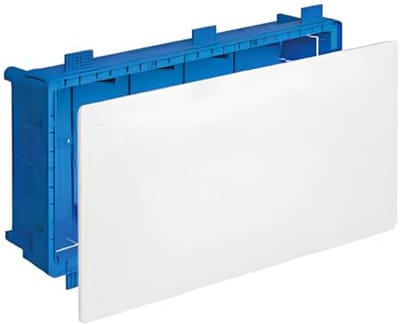 Aftakdoos voor gipsplaten IP40 - Aansluitdoos met deksel en schroeven (392 x 152 x 70 mm)