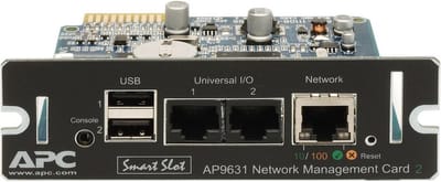 Netwerkbeheerkaart met Omgevingsmonitoring voor Servers en UPS