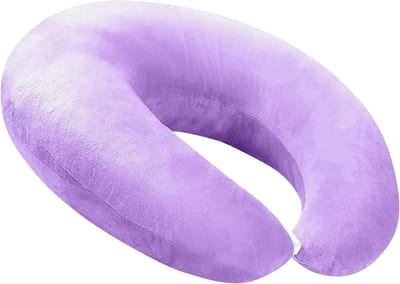 Leeskussen - Leunsteun Kussen - Ontspannen Zitten - Ergonomische Ondersteuning - 68 x 50 cm - Paars