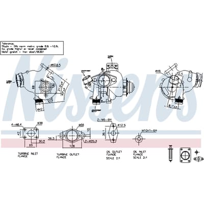 Supercharger, drukvulling NISSENS 93281