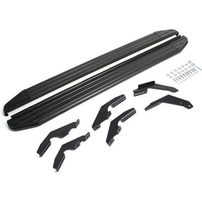 J&;J AUTOMOTIVE | Premium aluminium treeplanken dorpel met Toyota Hilux 4-Deurs sinds 2015
