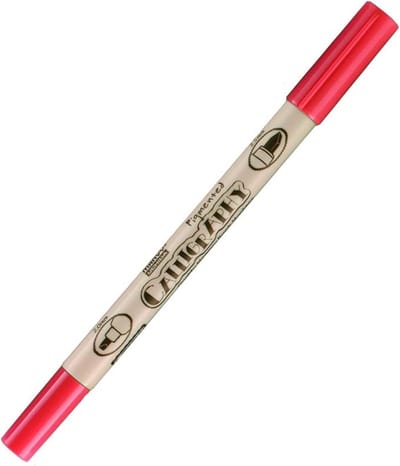 Marvy - Calligraphy Pigmented Twin Marker - Pink