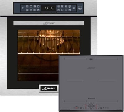Kaiser Elektrisch fornuis inbouwoven EH 6306 R 60 cm+KCT 6730 FIG inductiekookplaat 60 cm