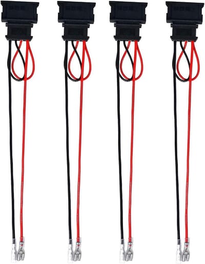 4 Stuks Luidspreker Kabel Adapter voor Volkswagen Modellen