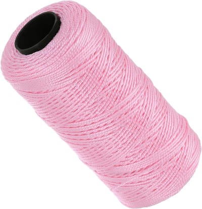 Cosensi - Nylon koord 1,5 mm x 218 meter, gedraaid metselkoord voor doe-het-zelfprojecten, tuinieren en cadeauverpakking
