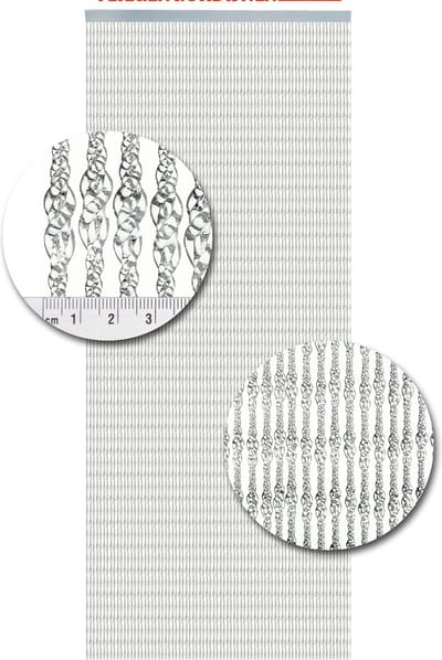 Vliegengordijnen Expert Kunststof Pisa transparant 92 x 210 cm