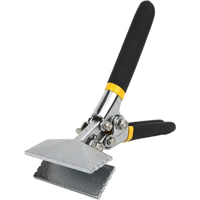 Metalen plaatbuigtang Handmatige plaatklem Naadtang met antislip handgreep(Direct ) gray
