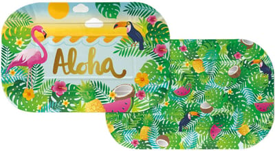 Globos Paper Serving Dishes 30x20cm Aloha - 2 pcs.
