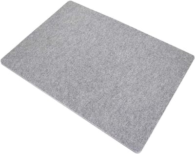 Strijkmat - Wool pad - Strijkervaring verbeteren - Hittebestendig ontwerp - 45x30 cm - Grijs