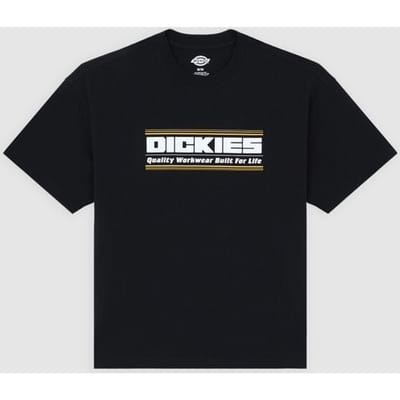 Dickies T-shirt - DERBY TEE - S tot XL - voor Mannen - zwart