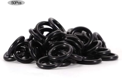 Dailygoods- O-ring 50 stuks - PVC waterdichte afdichtringen - Afdichtingen voor buisverbindingen - Duurzaam en niet giftig - Geschikt voor hogedrukreinigers - 12 maanden garantie - Afdichtring