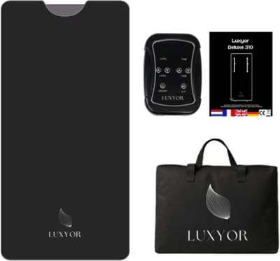 Luxyor - Deluxe 310 - Saunadeken - Infrarood deken - PU Leer - Infraroodtherapie - Fibromyalgie - Sauna