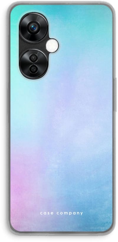 Case Company® - Hoesje geschikt voor OnePlus Nord CE 3 Lite hoesje - Mist pastel - Soft Cover Telefoonhoesje - Bescherming aan alle Kanten en Schermrand