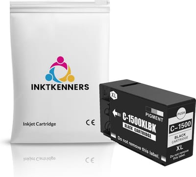 Inktcartridge Geschikt voor Canon PGI-1500 - Zwart / PGI-1500XL | Zwart Cartridge Geschikt voor Canon Maxify MB2050, MB2150, MB2350, MB2750, MB2755