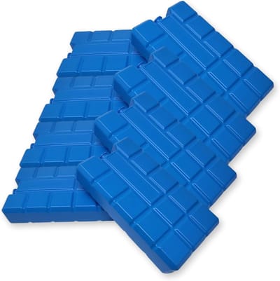 Set van Koelaccu's voor Koeltassen en Koelboxen - Herbruikbare Koelelementen (2-16 Stuks) 400 ml