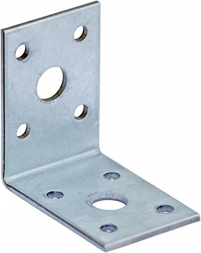 Hoekverbindingen Gatenplaathoek 50 x 50 x 35 mm - Set van 50