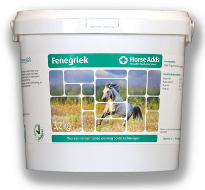 Fenegriek poeder 3,2 kg - Horse Adds Paardensupplementen