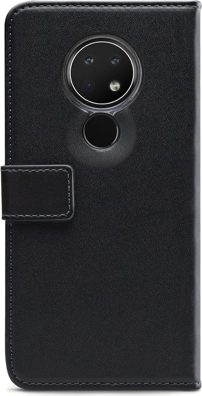 Mobilize Telefoonhoesje geschikt voor Nokia 6.2 Hoesje | Mobilize Classic Gelly Wallet Bookcase Portemonnee | Pasjeshouder voor 2 Pasjes | Telefoonhoesje voor Pinpas / OV Kaart / Rijbewijs - Zwart