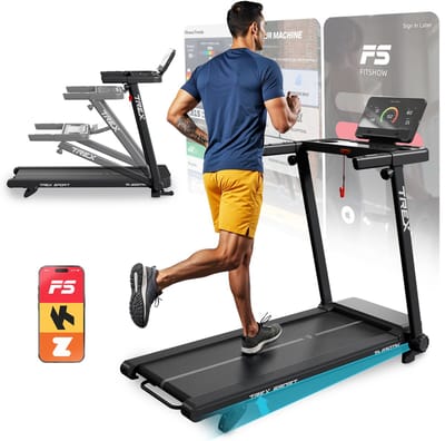 Trex Sport TX-650TM Poket – Loopband – Opvouwbaar – 3 Hellingsniveaus – Compatibel met Zwift & Kinomap – 1.82 PK – 19 Programma's – Max. 120 kg