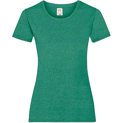 Dames-T-shirt Fruit of the Loom Valueweight