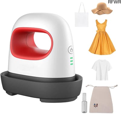 RFWR® Mini Hittepers voor Creatieve Projecten - Drie Warmtestanden, Draagbare Transferpers voor T-Shirts en Hoeden