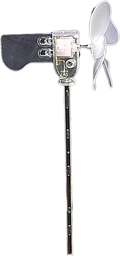 Windturbine Generator Kit - Onderwijs Windmolen - Energie Opwekken - 360 Graden Roterend - 20 x 9 x 3 cm