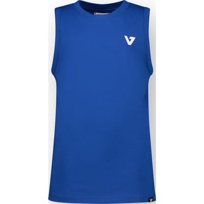 Vingino Boys Basic Tanktop T-shirt Seascape Blue Size: 10 | Sportswear Outlet | Unisex | Blauw