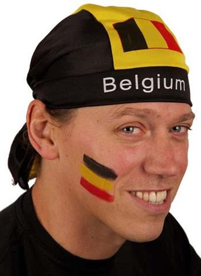 Faram Party - Supporters Bandana vlag fans Belgie - Volwassenen