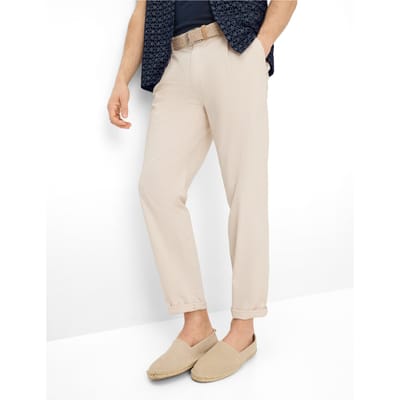 Brax Heren Chino  Style TINO SAND, lichtbeige, maat 36/32