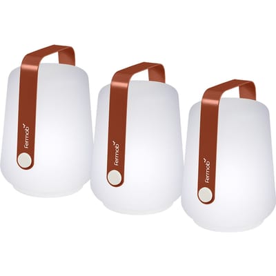 Fermob Balad Buitenlamp - set van 3 lampen - 20 okerrood