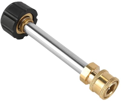 Dailygoods - Hogedrukreinigeradapter M22 14 mm met Snelkoppeling