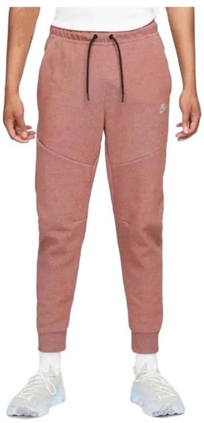 Nike Sportswear Tech Fleece Joggingbroek - Trainingsbroek - Maat XXL - Redstone/Heather / Brons - Tech - Training - Heren Trainingsbroek voor Mannen