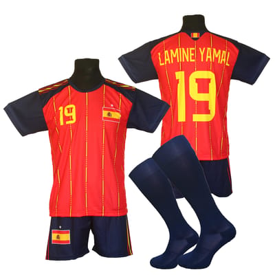 LAMINE YAMAL SPANJE kinder voetbaltenue - BG 128
