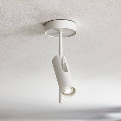 SIGMA Plafondspot Leda 1, 1-lamp, wit