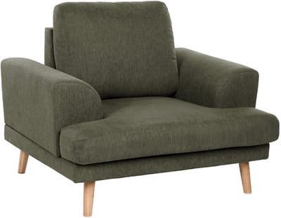 KILDAL - Fauteuil - Groen - Polyester