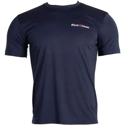 T-shirt Black Crown Inca
