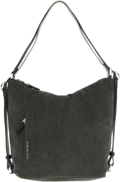 MANDARINA DUCK schoudertas Hunter Velvet Slide Bag Pirite donkergroen