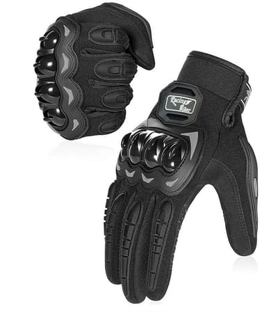 Nixnix® - Motor handschoenen - One size - Harde knokkels Touch vinger