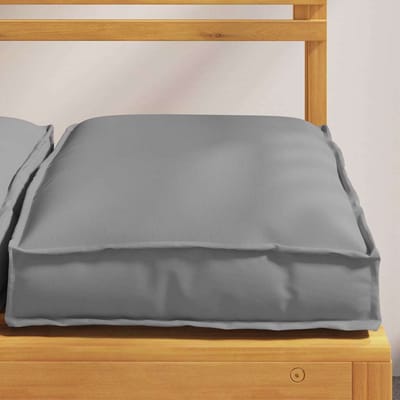 vidaXL - Kussen - 4 - st - Oxford - Stof - Grijs - 40 - x - 40 - x - 8 - cm