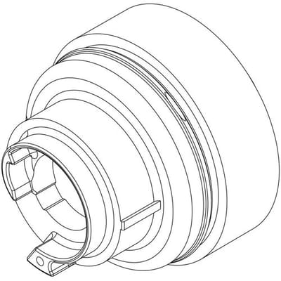 Hansgrohe Showerpipe replacement stop disc for shut-off unit 95927000