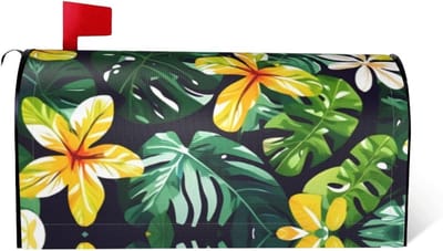 Brievenbushoezen - Brievenbus decoratie - Tuin versieren - Magnetische montage - 50 x 45 cm - Zwart