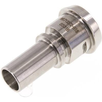 Din 11851 Melkkoppeling 36mm Laspuntstuk 3/4" (19mm) Slangpilaar RVS Veiligheidskraag