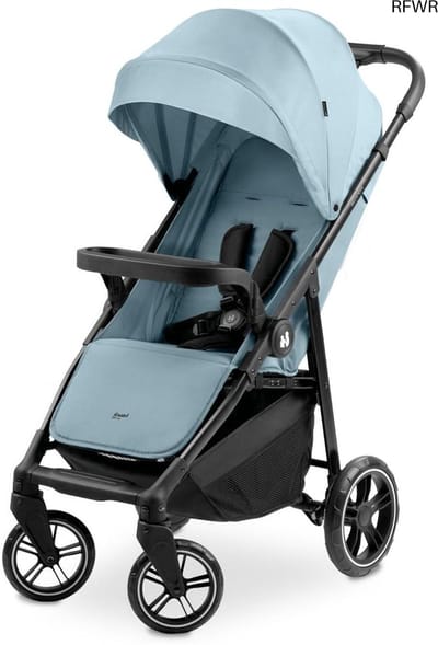 RFWR® Compacte kinderwagen tot 22 kg met kantelbare zitting, opvouwbaar en accessoires