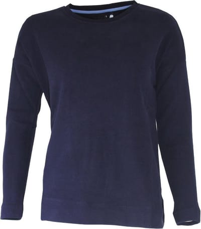 MOOI! Company - Dames sweater - Comfortabele Trui - Manon Los vallend model - Kleur Navy - S