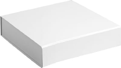 Geschenkdoos opbergdoos WIT, 15x15x5cm (50 stuks)